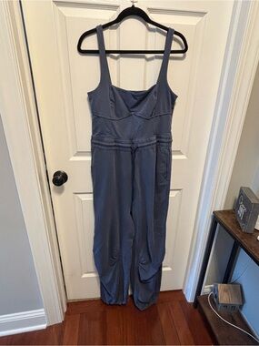 FP Movement by Free People Steel Blue Jumpsuit